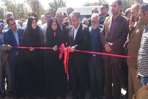 یک طرح کشاورزی در شهرستان بویین زهرا  افتتاح شد
