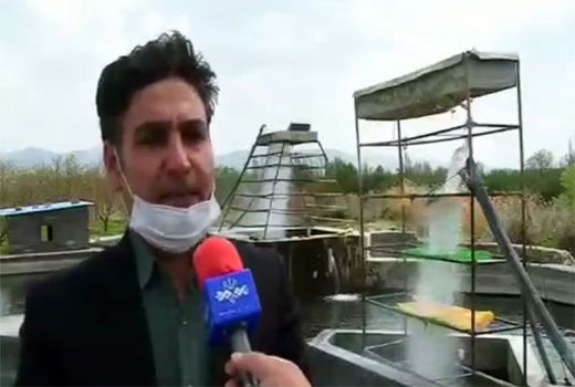 آغاز رهاسازی یک میلیون و ۵۰۰ هزار قطعه بچه ماهی قزل آلا در استخر‌های پرورشی مراغه