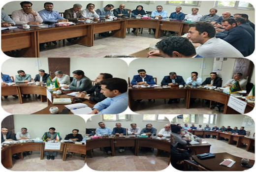 برگزاری کمیته کودی زراعت‌های پاییزه 1403-1402 شهرستان هشترود 