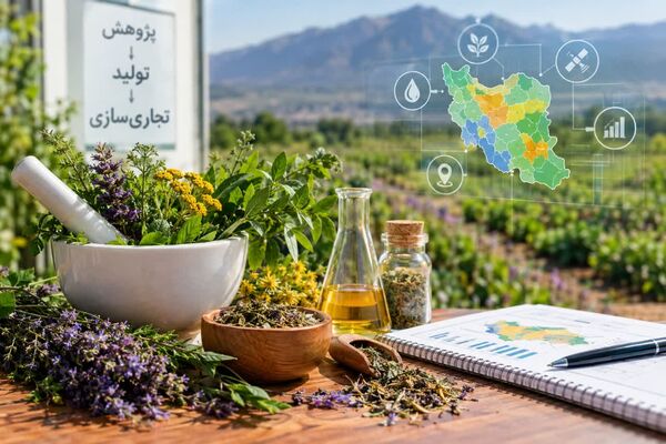 فاصله پژوهش تا تجاری‌سازی؛ چالش اصلی توسعه گیاهان دارویی در ایران