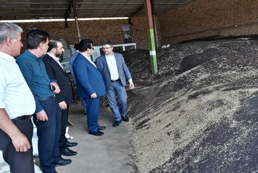 بازدید مدیر تعاون روستایی آذربایجان شرقی از مراکز خرید کلزا