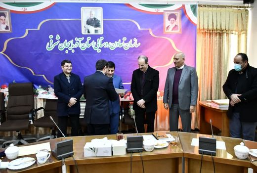 مراسم تودیع و معارفه سرپرست تعاون روستایی استان آذربایجان شرقی برگزار شد