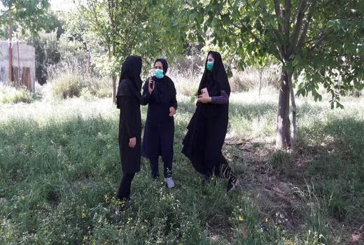 رصد باغات حوزه مرکز خدمات رستم آباد شهرستان اردل
