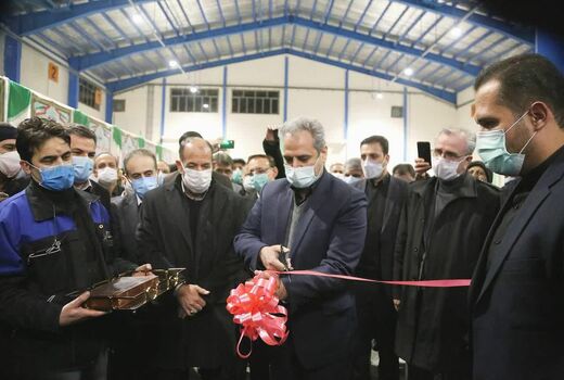 کارخانه خوراک دام و طیور و آبزیان در خراسان شمالی افتتاح شد