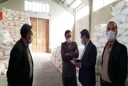 بازدید رییس سازمان از انبارهای شرکت خدمات حمایتی کشاورزی استان خراسان جنوبی