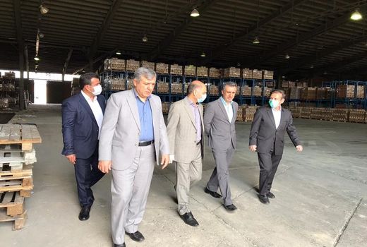 بازدید فرماندار بهارستان از طرح های بخش کشاورزی شهرستان