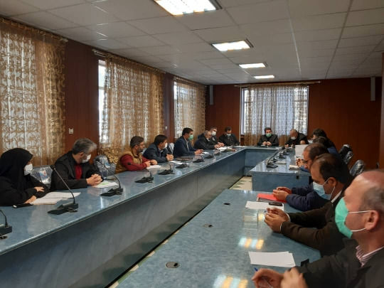 نشست کارگروه آرد و نان شهرستان تاکستان