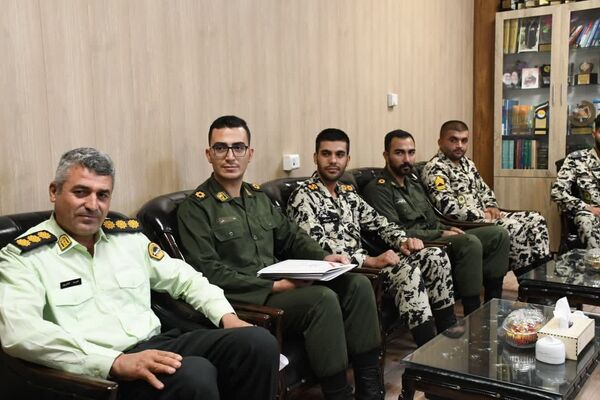 تجلیل از سربازان یگان حفاظت اراضی کشاورزی آذربایجان شرقی به مناسبت روز سرباز 