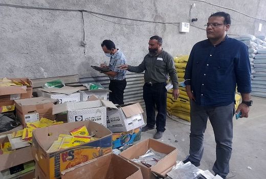 کشف کود و سم تقلبی در قیروکارزین