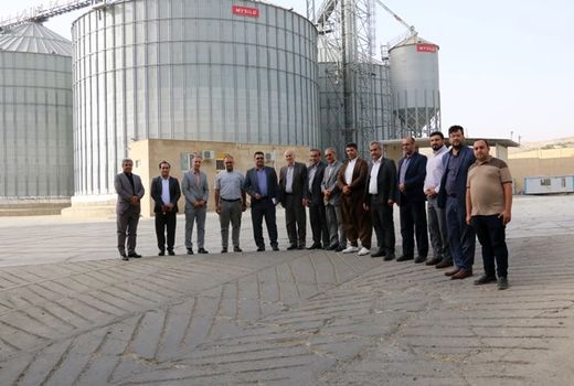 سیلوی ۱۵ هزار تُنی در سقز به بهره برداری رسید