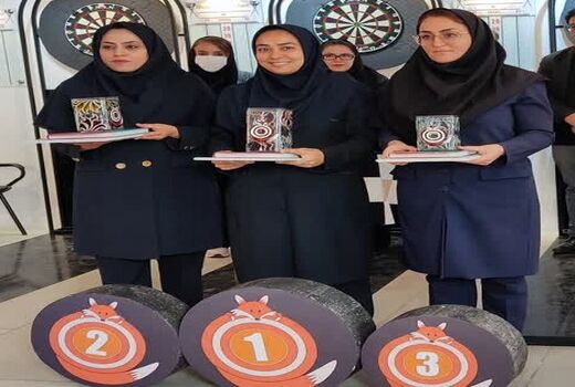 بانوان جهاد کشاورزی فارس، مقام برتر مسابقات دارت را کسب کردند