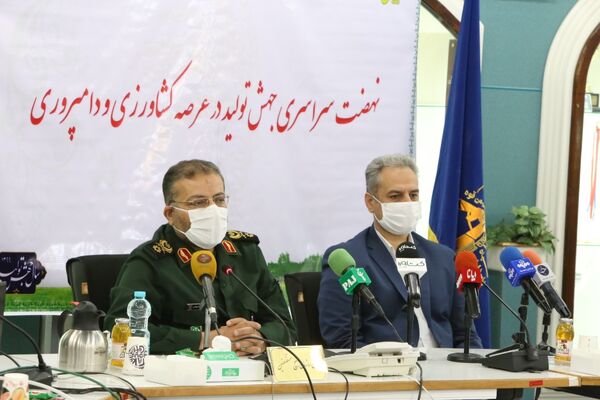 همکاری بسیج برای تولید 5 محصول راهبردی کشاورزی در کشور