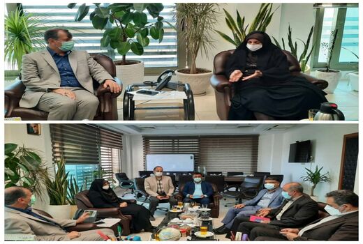 دیدار رییس سازمان جهاد کشاورزی استان قزوین با معاون وزیر جهاد کشاورزی در امور باغبانی