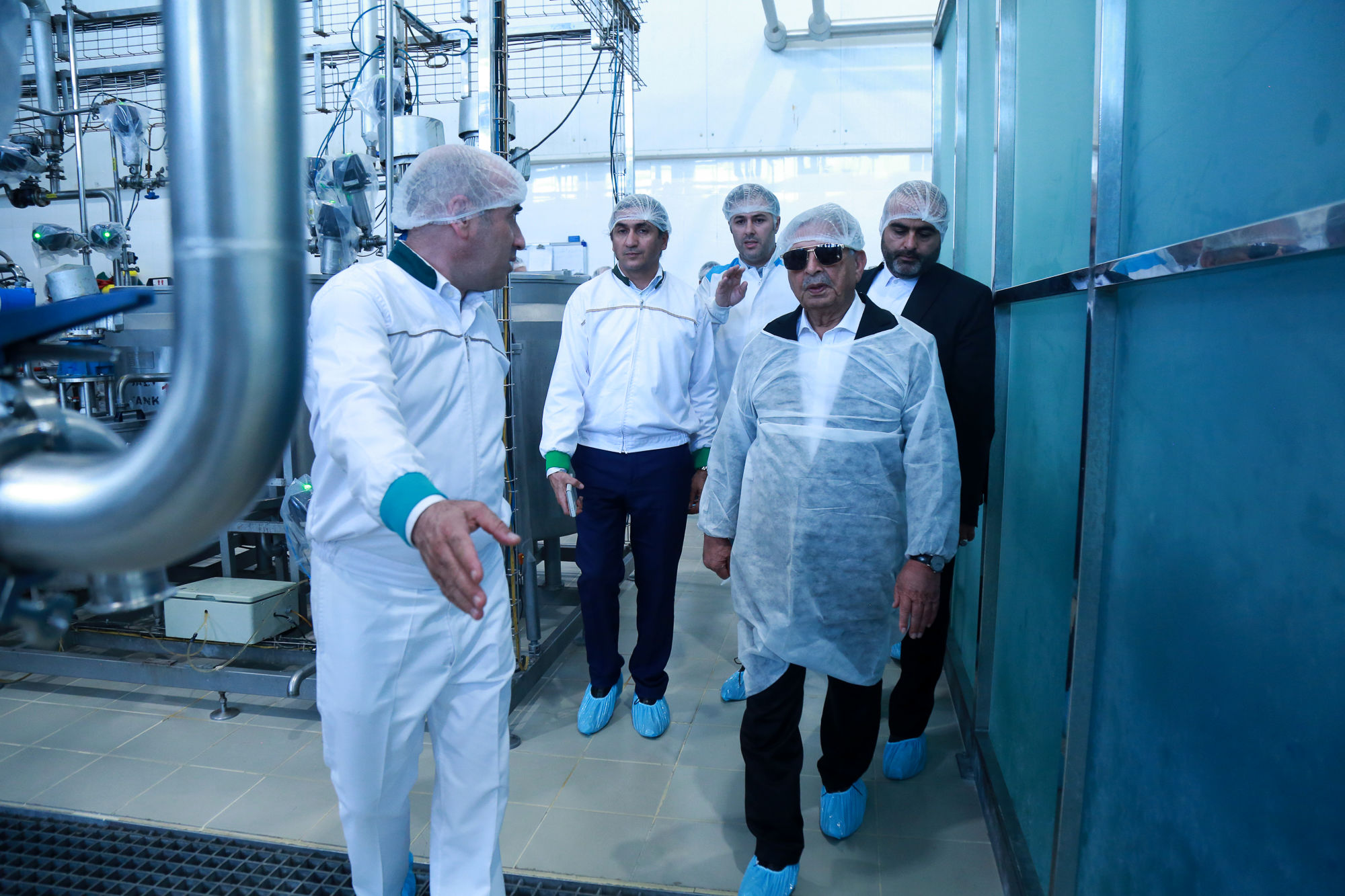  بازدید وزیر امنیت غذایی پاکستان از شرکت شمه شیر 