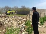 آزادسازی ۴ هکتار اراضی کشاورزی شهرستان البرز با قلع‌وقمع ۱۶ بنای غیرمجاز 