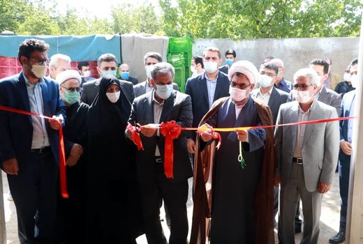 افتتاح  یک طرح سامانه نوین آبیاری در شهرستان البرز 