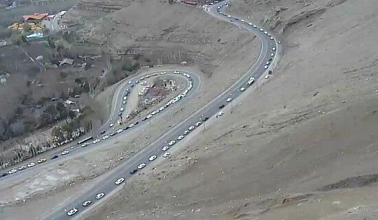 جاده چالوس از فردا تا شنبه یک‌طرفه است