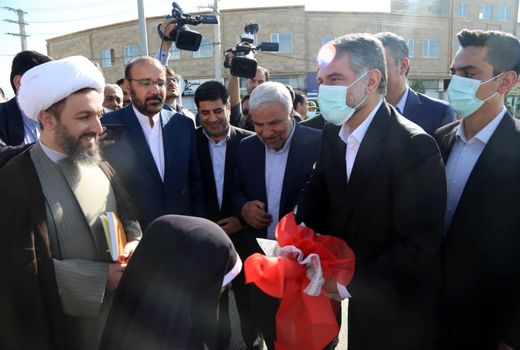 وزیر جهاد کشاورزی وارد شهرستان شبستر استان آذربایجان شرقی شد