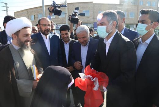وزیر جهاد کشاورزی وارد شهرستان شبستر استان آذربایجان شرقی شد