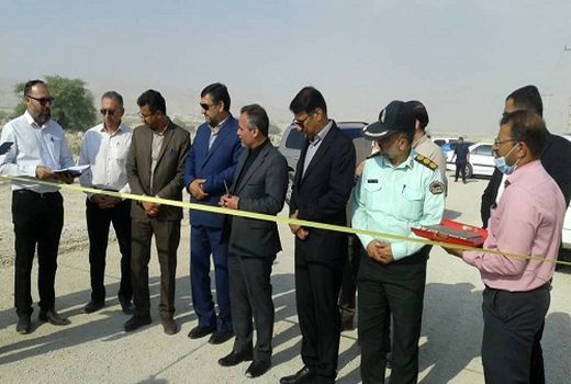 بهره برداری از جاده بین مزارع در گراش 