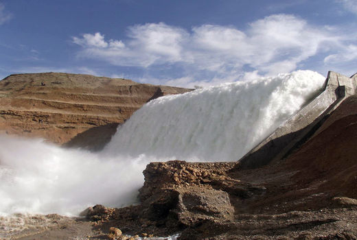 6 سد در کرمانشاه سرریز کردند