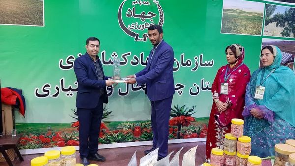 تجلیل از حضور موفق سازمان جهاد کشاورزی استان چهارمحال و بختیاری در نمایشگاه جامع کشاورزی ایران