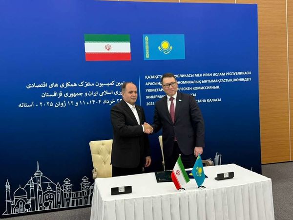 برگزاری بیستمین اجلاس کمیسیون مشترک همکاریهای ایران و قزاقستان در آستانه
