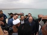 بازدید وزیر جهاد کشاورزی از پرورش میگو دلوار بوشهر
