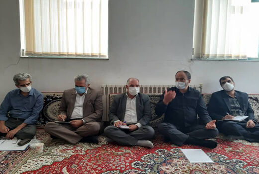 بررسی مسائل ایستگاه پمپاژ قلی بیگلو خداآفرین با حضور مسئولان و بهره برداران