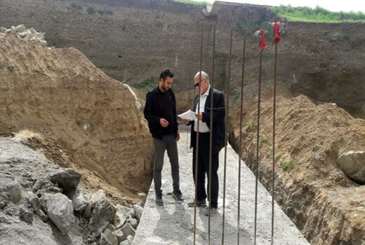 پیشرفت 50 درصدی پروژه احداث فلوم کانال آبیاری عمومی روستای ساری بیگلو شهرستان خداآفرین 