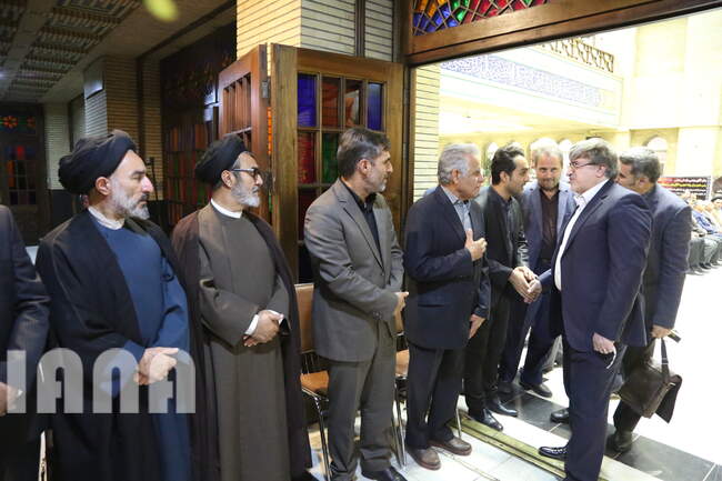 مجلس ترحیم ابوی رئیس مرکز روابط عمومی و اطلاع رسانی وزارت جهادکشاورزی