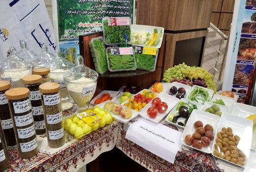 درخشش محصولات کشاورزی بیضاء در نمایشگاه