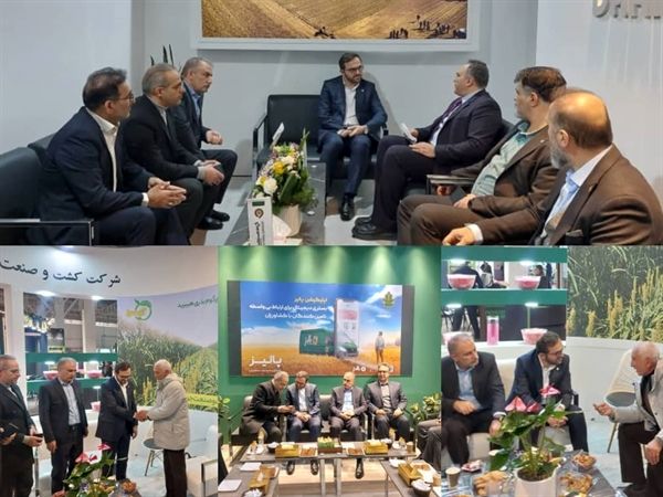 بررسی راهکارهای تأمین مالی زنجیره تولید در بازدید مدیرعامل بانک کشاورزی از دهمین نمایشگاه جامع کشاورزی