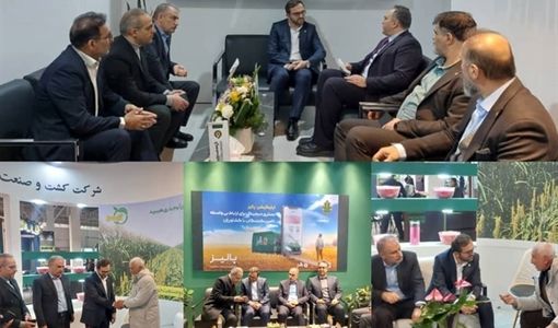 بررسی راهکارهای تأمین مالی زنجیره تولید در بازدید مدیرعامل بانک کشاورزی از دهمین نمایشگاه جامع کشاورزی