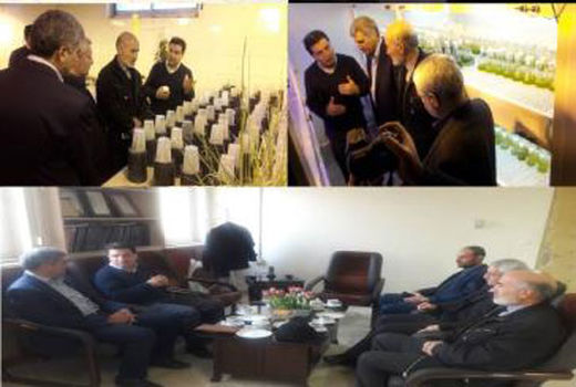  بازدید مدیر کل پدافند غیرعامل استانداری از پژوهشکده بیوتکنولوژی صنایع غذایی در تبریز