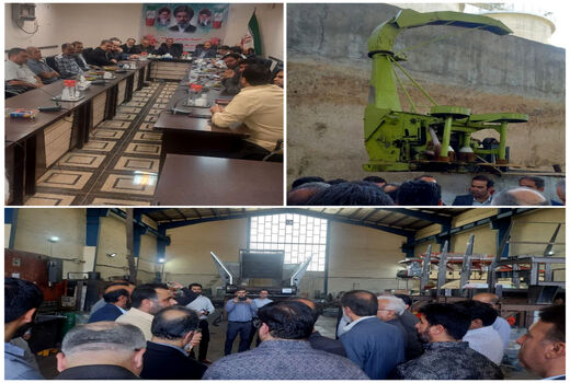 رونمایی از دستگاه سرشاخه‌زن نیشکر ساخت داخل در دزفول