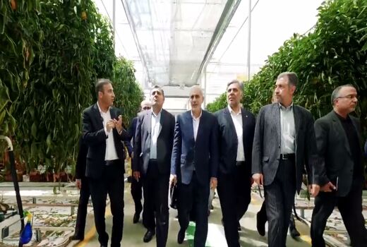 بازدید اعضای کمیسیون اجتماعی مجلس از بزرگترین گلخانه خاورمیانه در جلفا