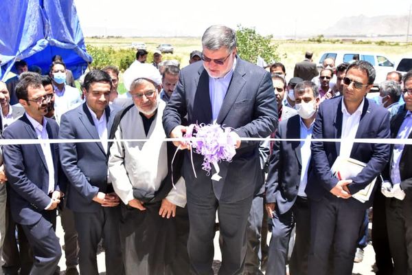 بهره‌برداری از ایستگاه پرورش ماهی روستای پهنایی با حضور استاندار و مسئولین خراسان جنوبی