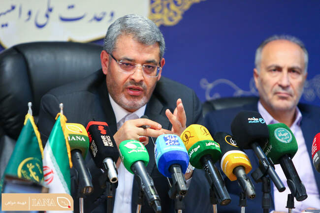 نشست خبری رئیس سازمان جهاد کشاورزی استان تهران