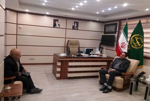 دیدار نماینده تخصصی باغبانی در مجمع ملی کشاورزان خبره کشور با رئیس سازمان جهاد کشاورزی استان قزوین