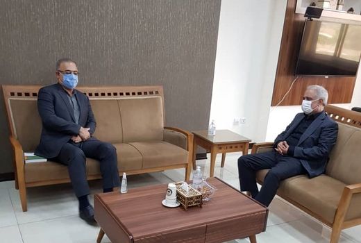 دیدار نماینده مردم استان هرمزگان در مجلس شورای اسلامی با رئیس سازمان جهاد کشاورزی هرمزگان