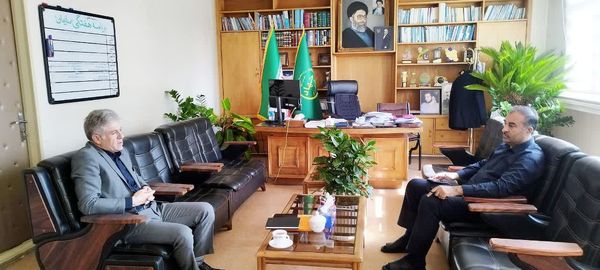 دیدار مدیر عامل شرکت جهاد نصر استان با رییس سازمان جهاد کشاورزی آذربایجانغربی