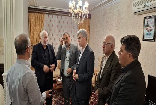 دیدار مدیرکل امور ایثارگران وزارت جهادکشاورزی با خانواده شهدا و ایثارگران جهادگر در آذربایجان شرقی