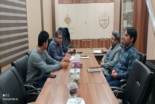 دیدار رئیس اداره امور عشایر استان قزوین با بخشدار کوهین 