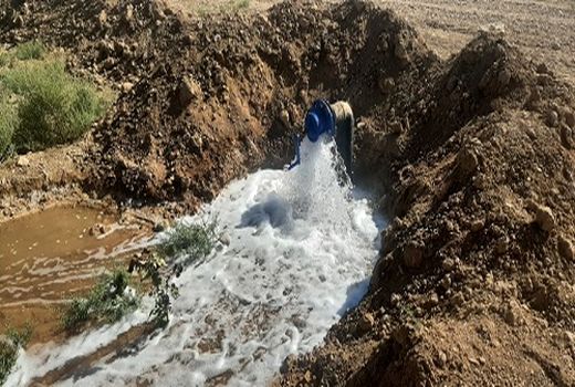 سیستم‌های نوین آبیاری در اراضی خرامه اجرا می شود