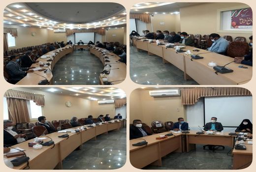 نشست تخصصی ستاد توسعه گلخانه های شهرستان سربیشه