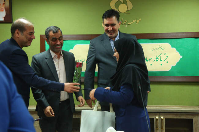 مراسم گرامیداشت روز زن در موسسه جهاد استقلال  