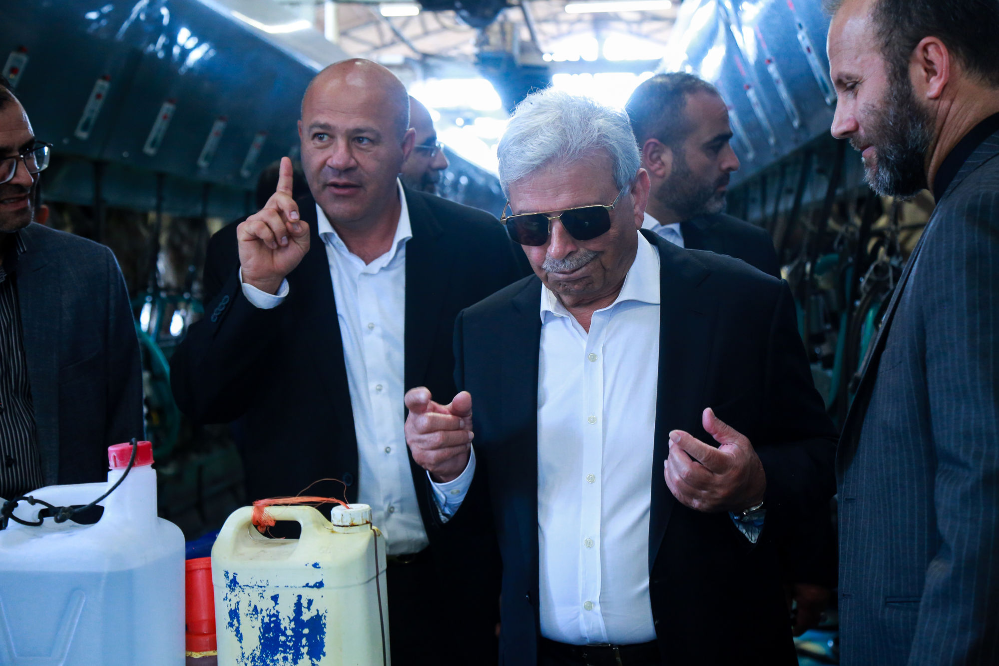  بازدید وزیر امنیت غذایی پاکستان از شرکت شمه شیر 