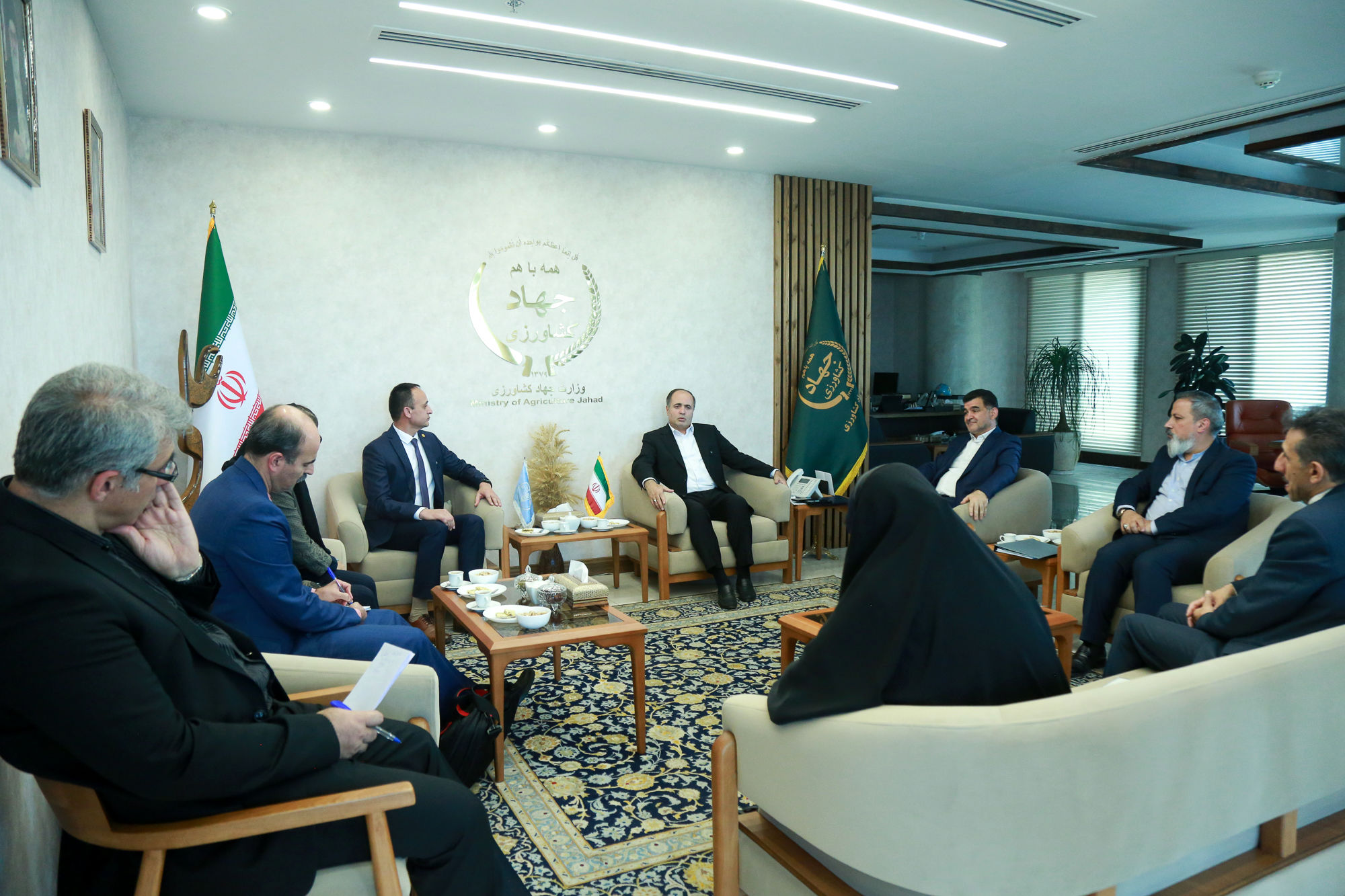  دیدار وزیر کشاورزی با نماینده فائو 