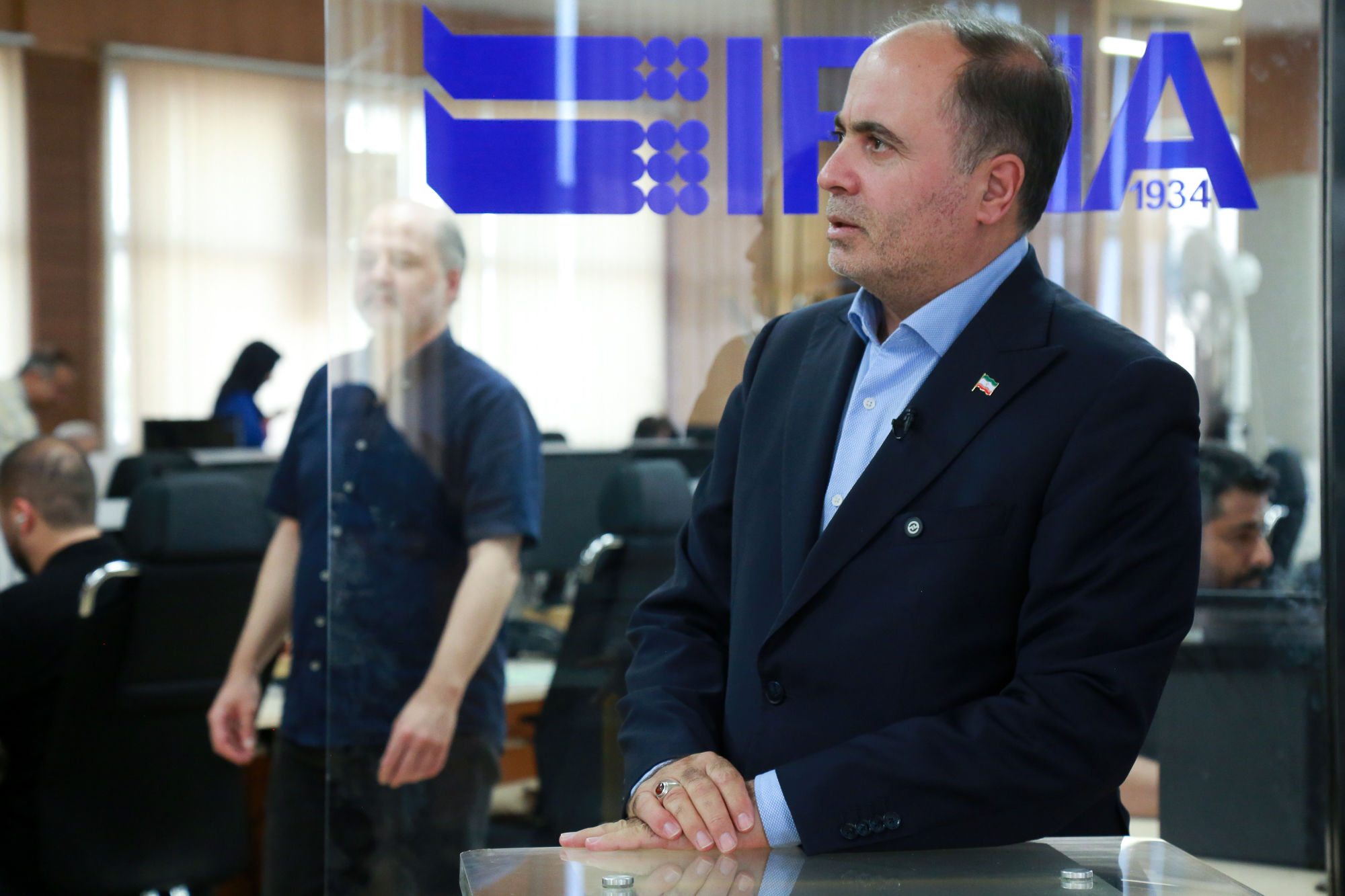  بازدید وزیر جهاد کشاورزی از خبرگزاری ایرنا 